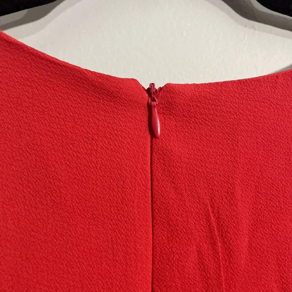 London Times Women’s 22W Cherry Red Dress NWT Plus Size Cocktail Party Dress